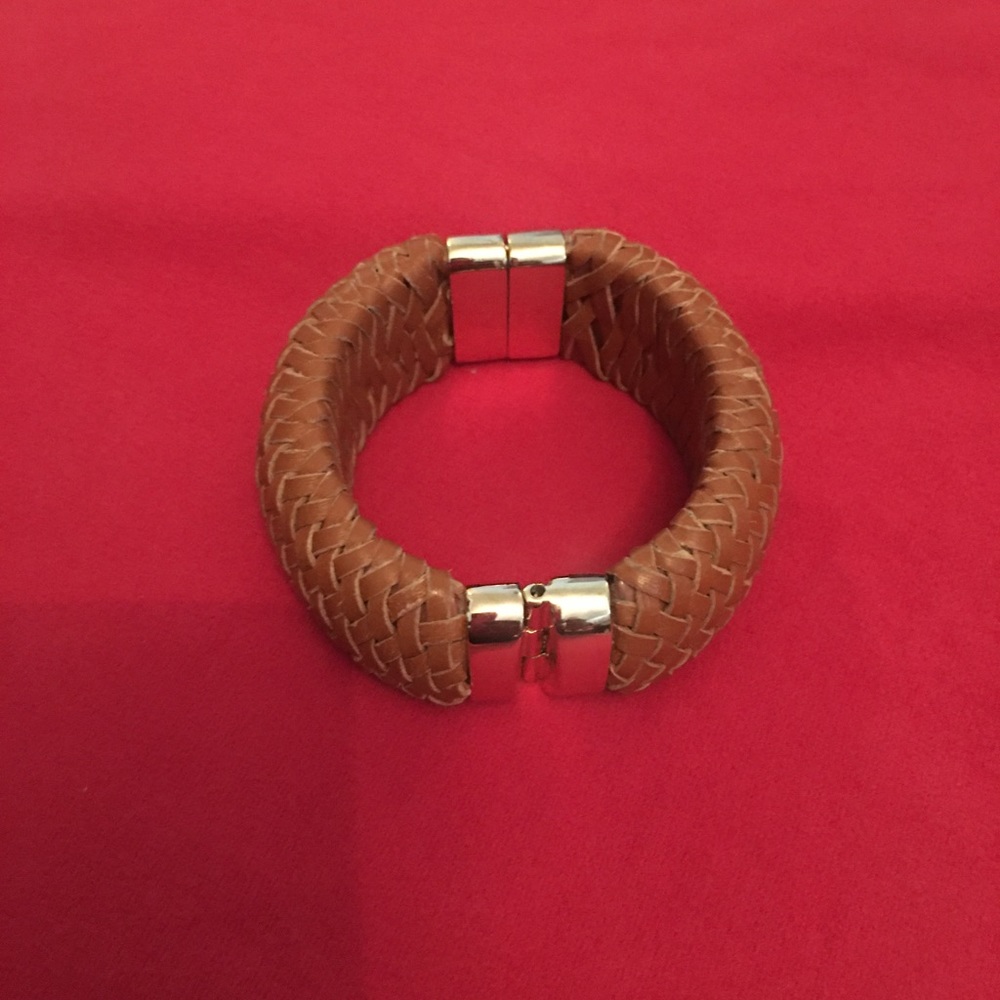 Banana Republic Leather Bangle Bracelet